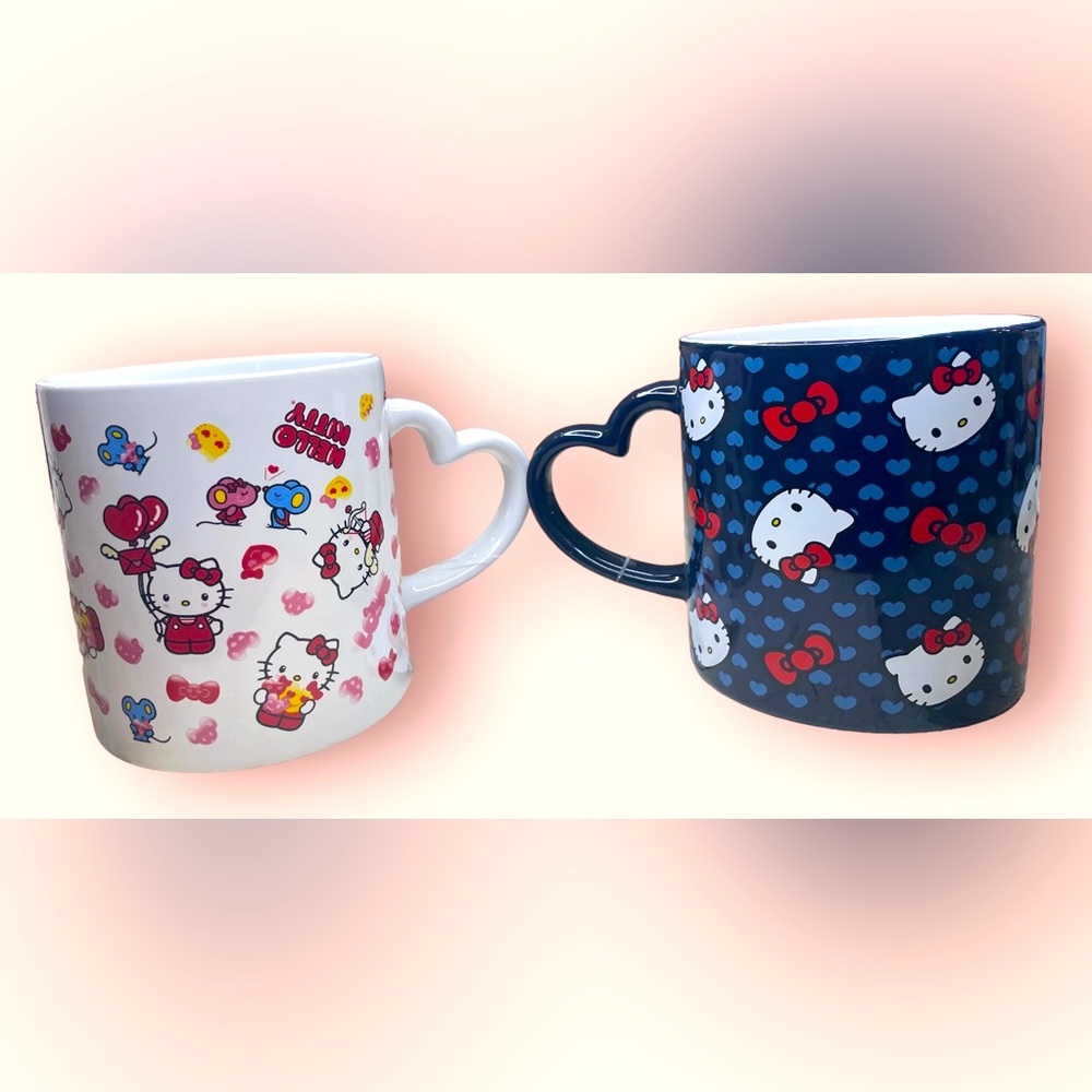 Hello Kitty Mugs Set of 2